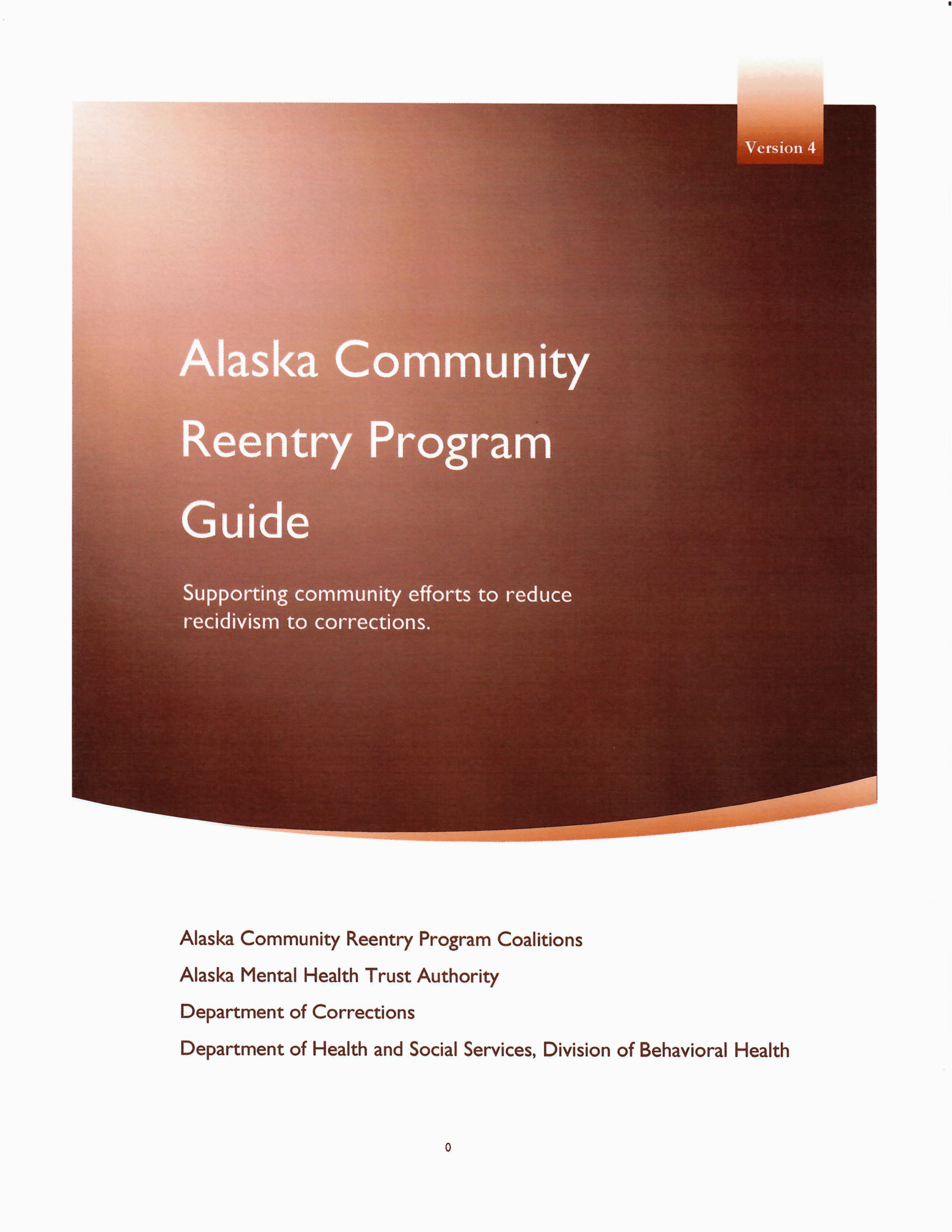 Alaska Community Reentry Program Guide