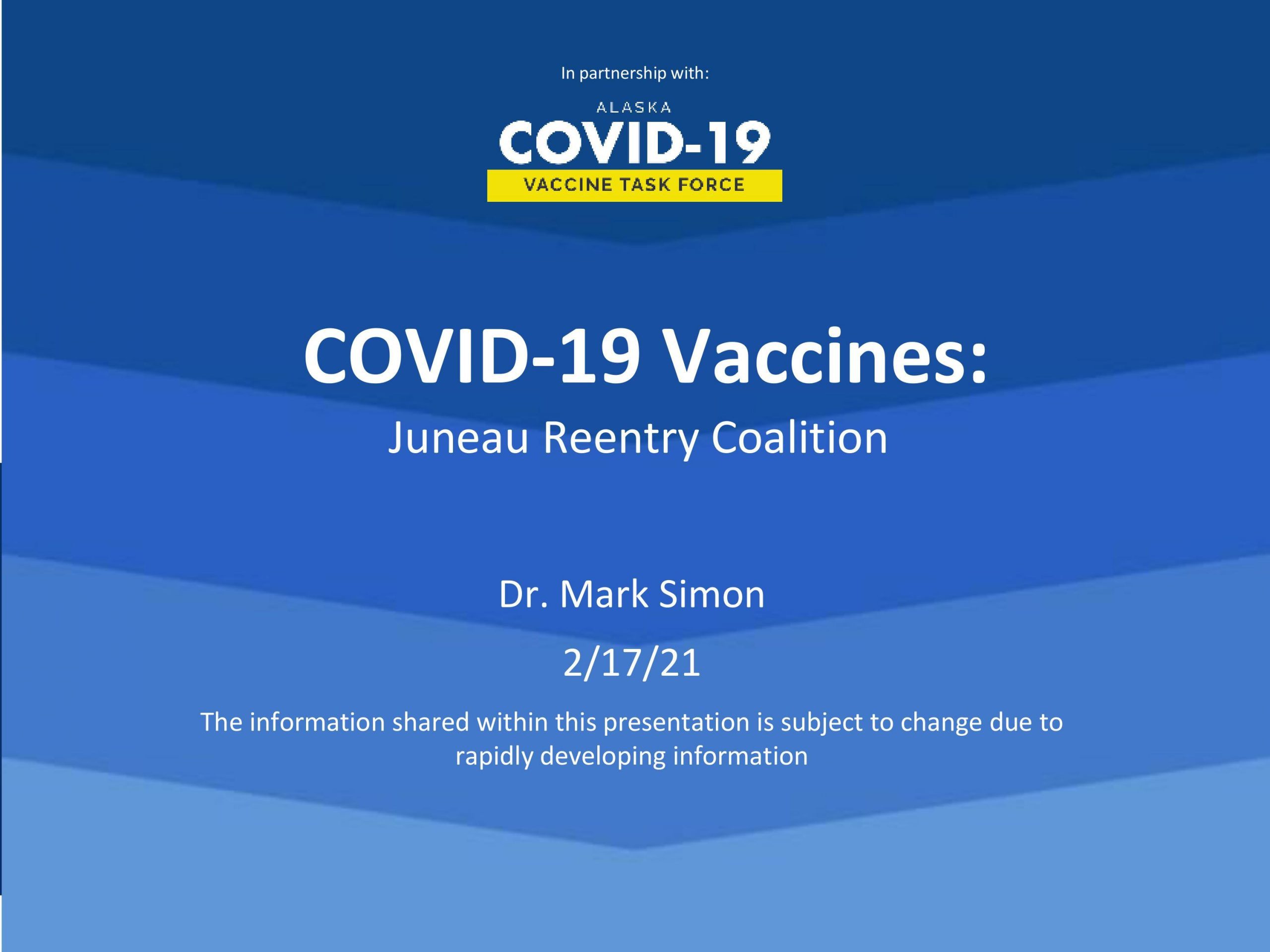 The COVID Vaccine Science & Building Healthy Relationships Presentations