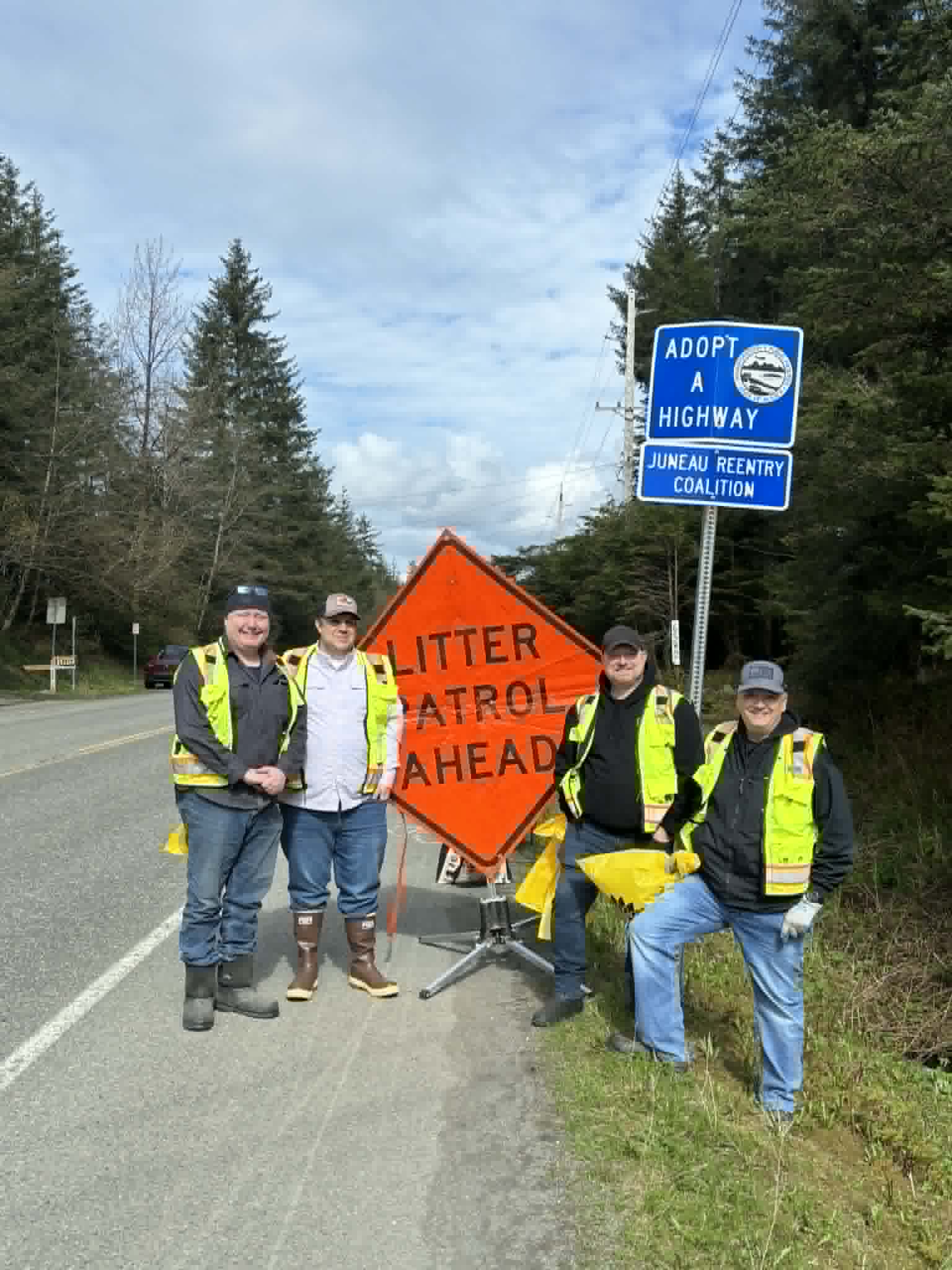 JREC’s Spring Highway Clean Up Event